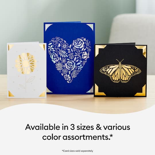 Cricut® S40 Foil Transfer Insert Cards, Royal Flush Sampler